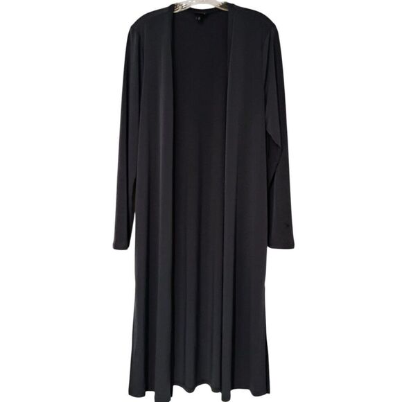 Torrid Cardigan Duster Lightweight Stretchy Slinky Flattering Comfortable 12 - Picture 5 of 12